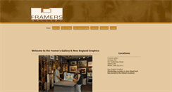 Desktop Screenshot of framersgalleryma.com